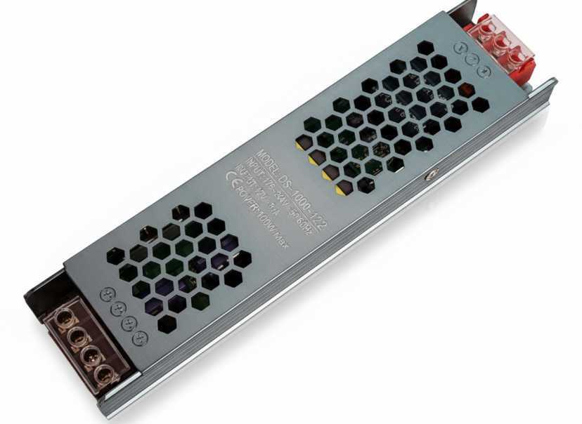 ترانس اسلیم 200 وات 12 ولت بلک گلد