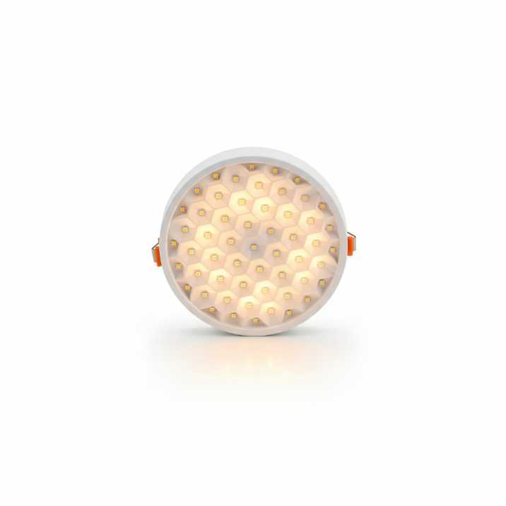 پنل زنبوری متغییرسایزشو پنل فول لایت زنبوری سایزشو 24 وات توکار دیپلمات - Image 1