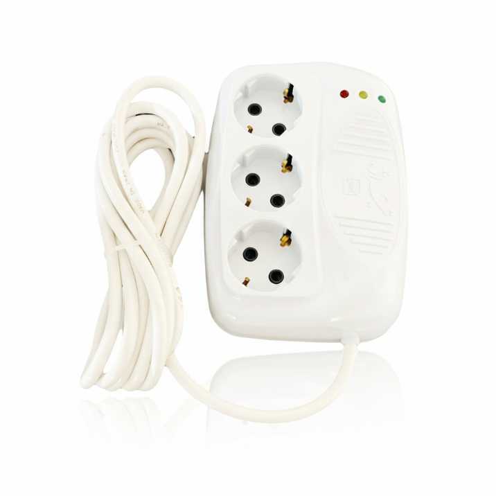 محافظ 3 خانه ارت دار با کابل 3 متری تیراژه